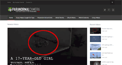 Desktop Screenshot of paranormalcamera.com